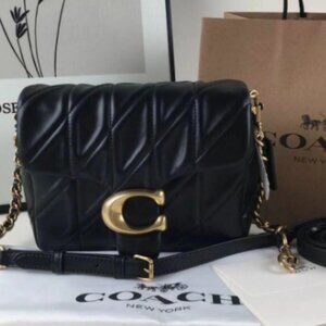 Tabby Top Handle Bag With Quilting